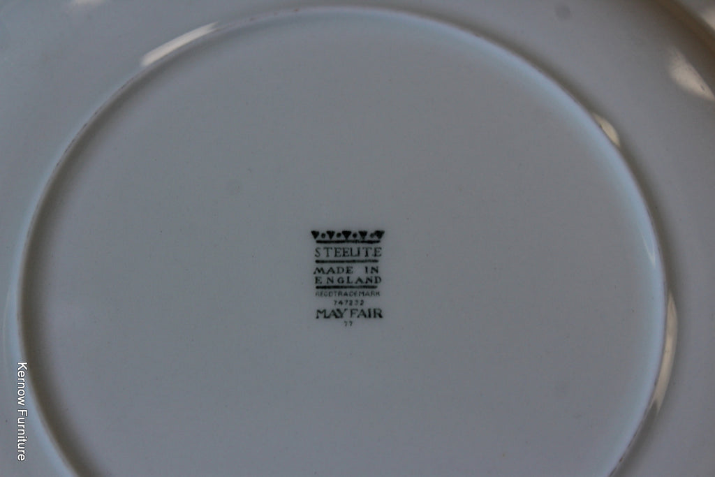 Steelite Mayfair Dinner Plates x 4 - Kernow Furniture