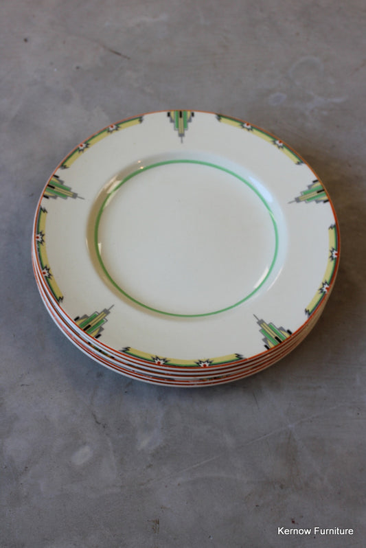 Woods Ivory Ware Plates x 4 - Kernow Furniture