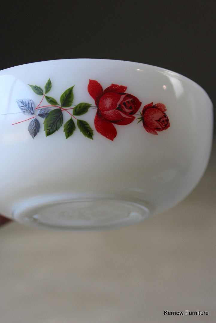 JAJ Pyrex Rose Bowls x 6 - Kernow Furniture