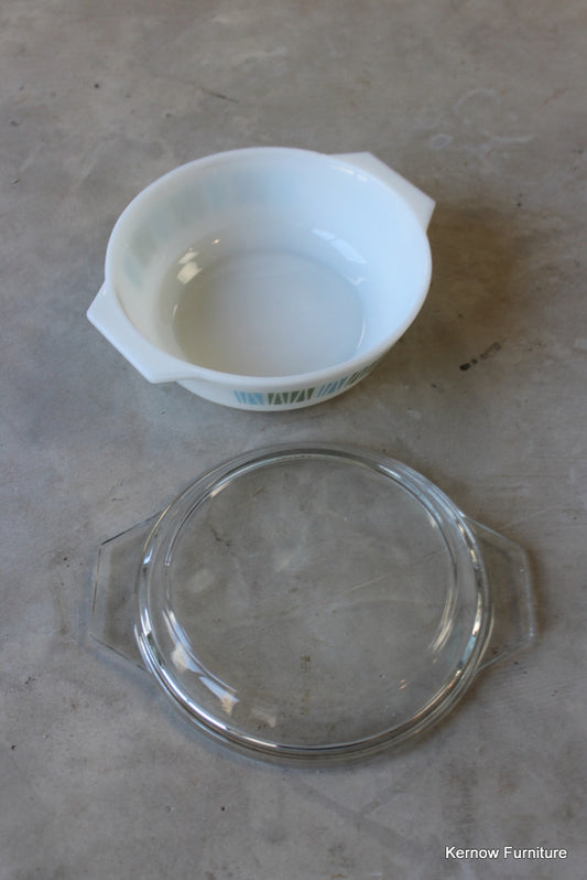 JAJ Blue & White Pyrex Casserole Dish - Kernow Furniture