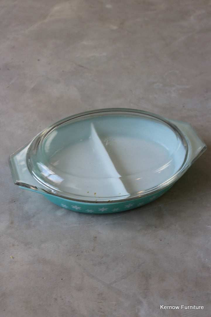 Pyrex Snowflake Vegetable Oven Dish - Kernow Furniture