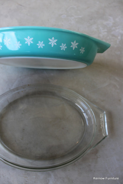 Pyrex Snowflake Vegetable Oven Dish - Kernow Furniture