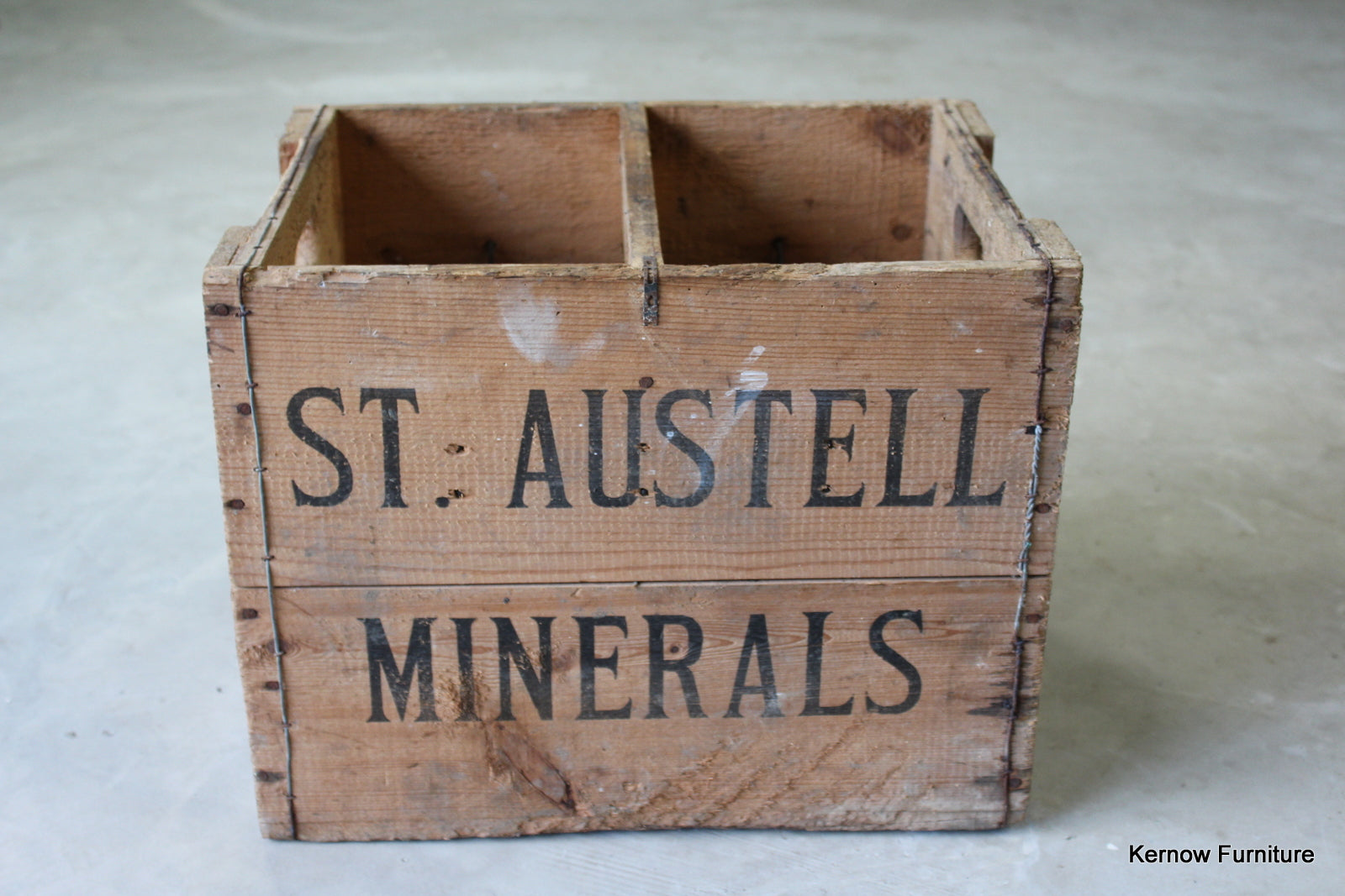 St Austell Brewery Wooden Crate - Kernow Furniture