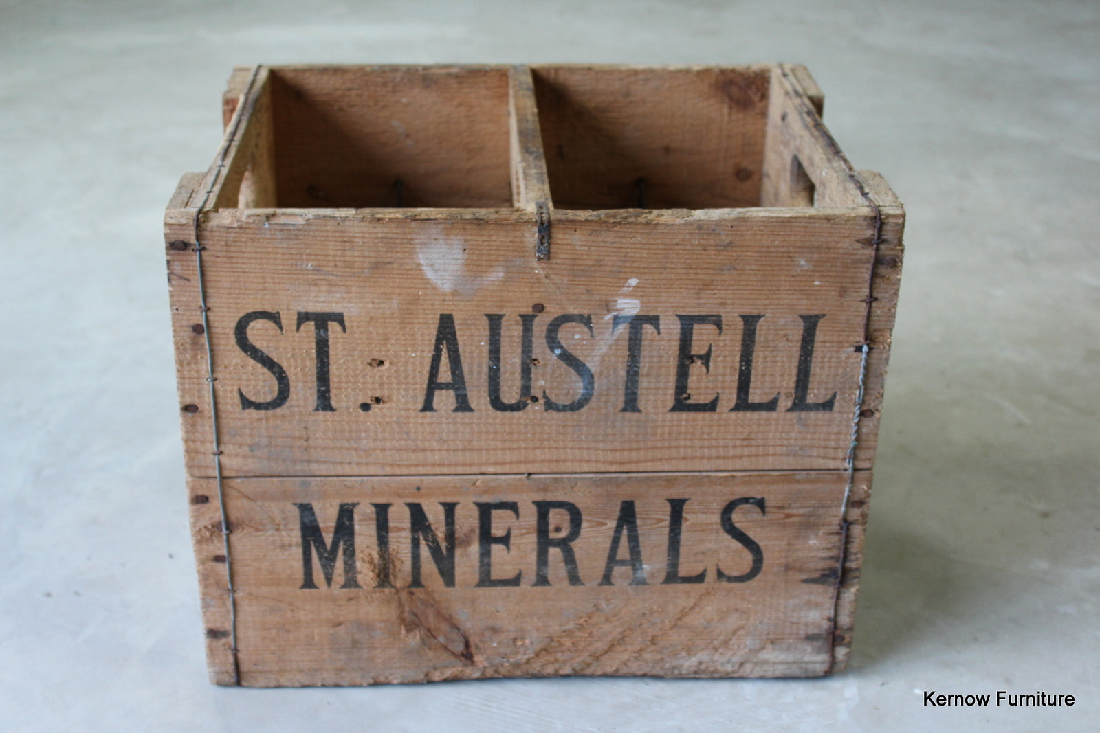 St Austell Brewery Wooden Crate - Kernow Furniture