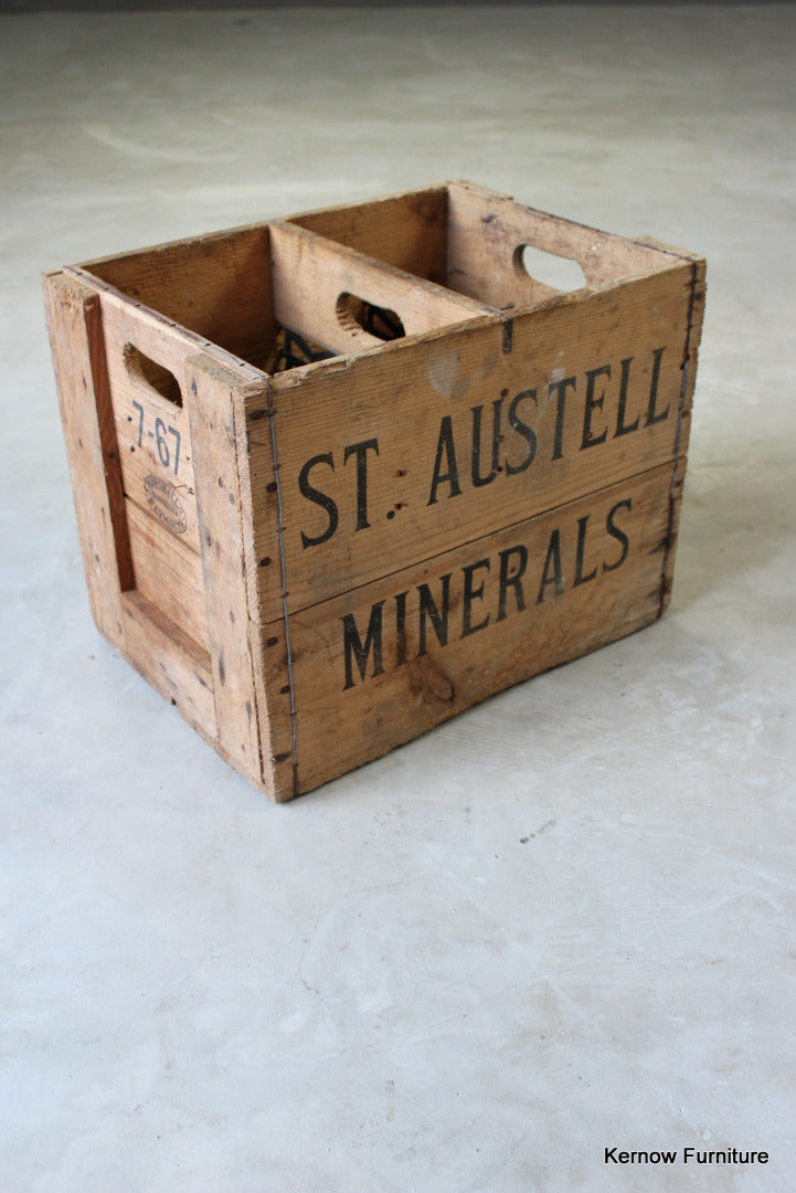 St Austell Brewery Wooden Crate - Kernow Furniture