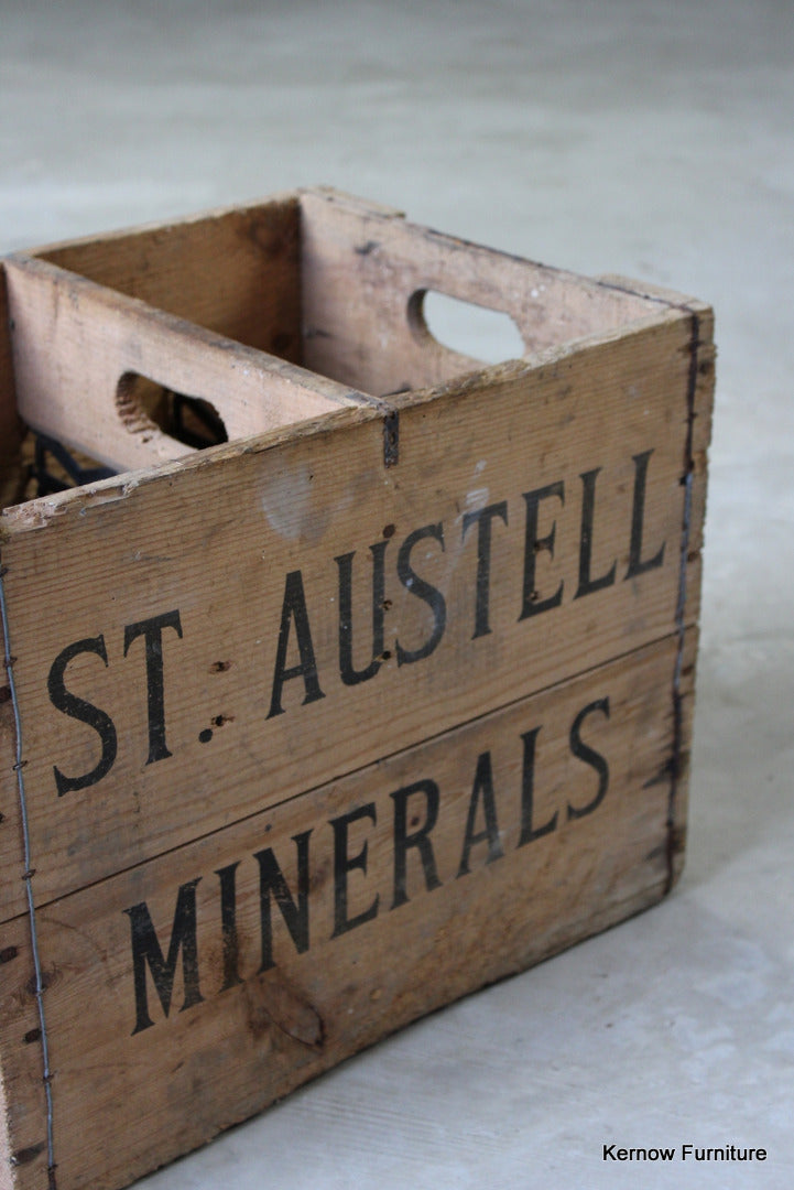 St Austell Brewery Wooden Crate - Kernow Furniture