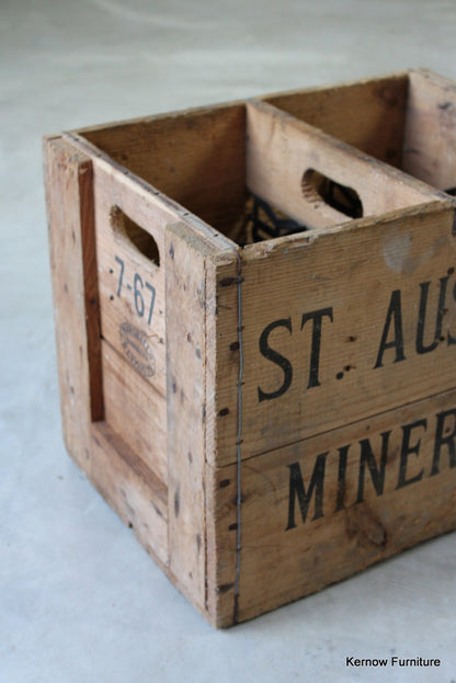 St Austell Brewery Wooden Crate - Kernow Furniture