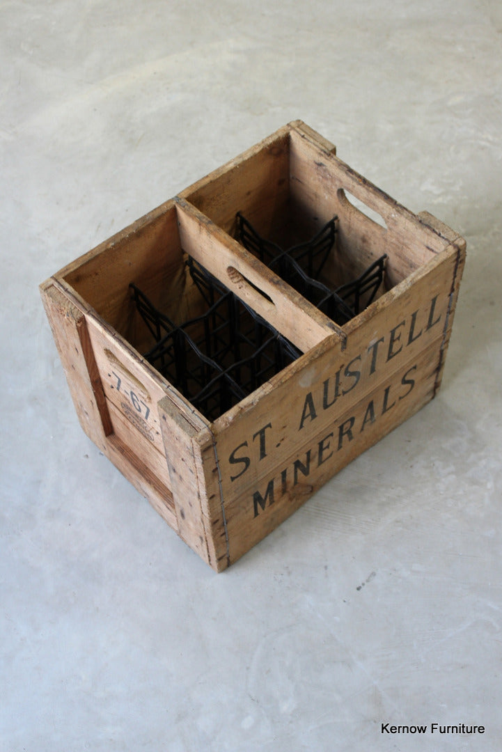 St Austell Brewery Wooden Crate - Kernow Furniture