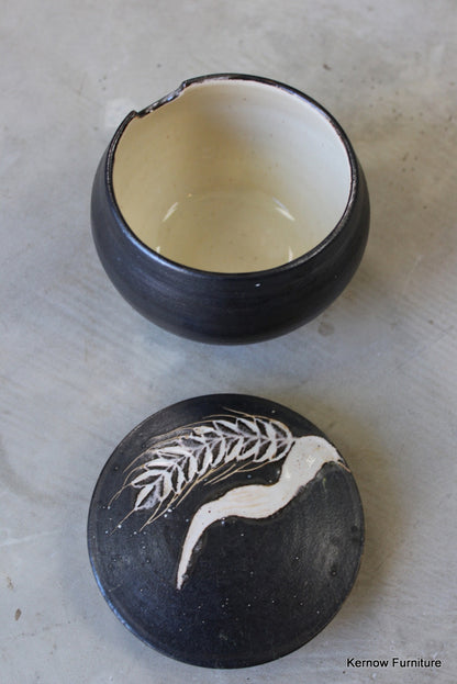 Marazion Studio Pottery Lidded Pot - Kernow Furniture