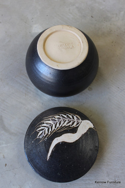 Marazion Studio Pottery Lidded Pot - Kernow Furniture