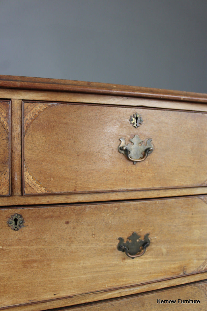 Antique Mahogany Chest of Drawers - Kernow Furniture