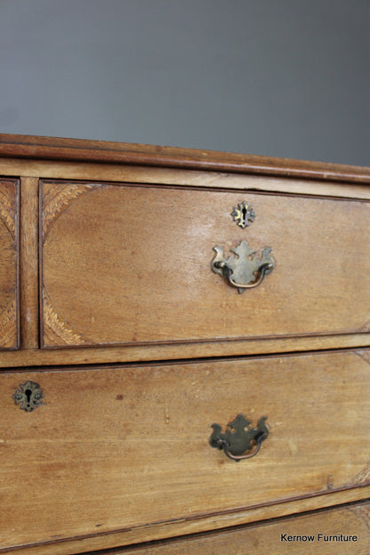 Antique Mahogany Chest of Drawers - Kernow Furniture