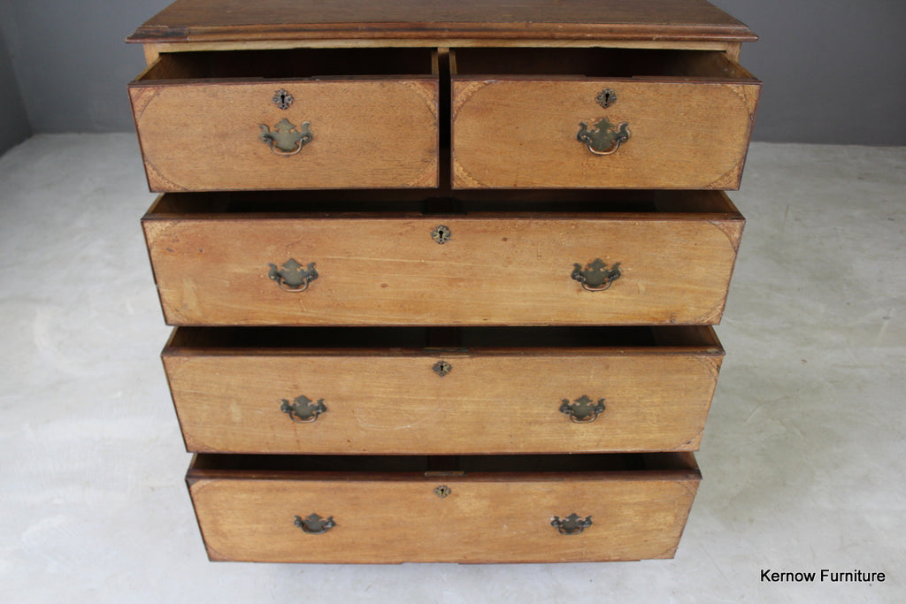 Antique Mahogany Chest of Drawers - Kernow Furniture