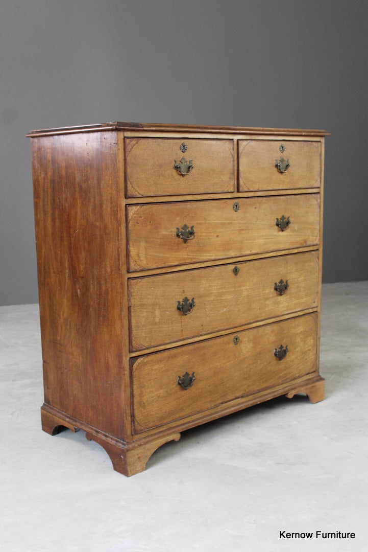 Antique Mahogany Chest of Drawers - Kernow Furniture