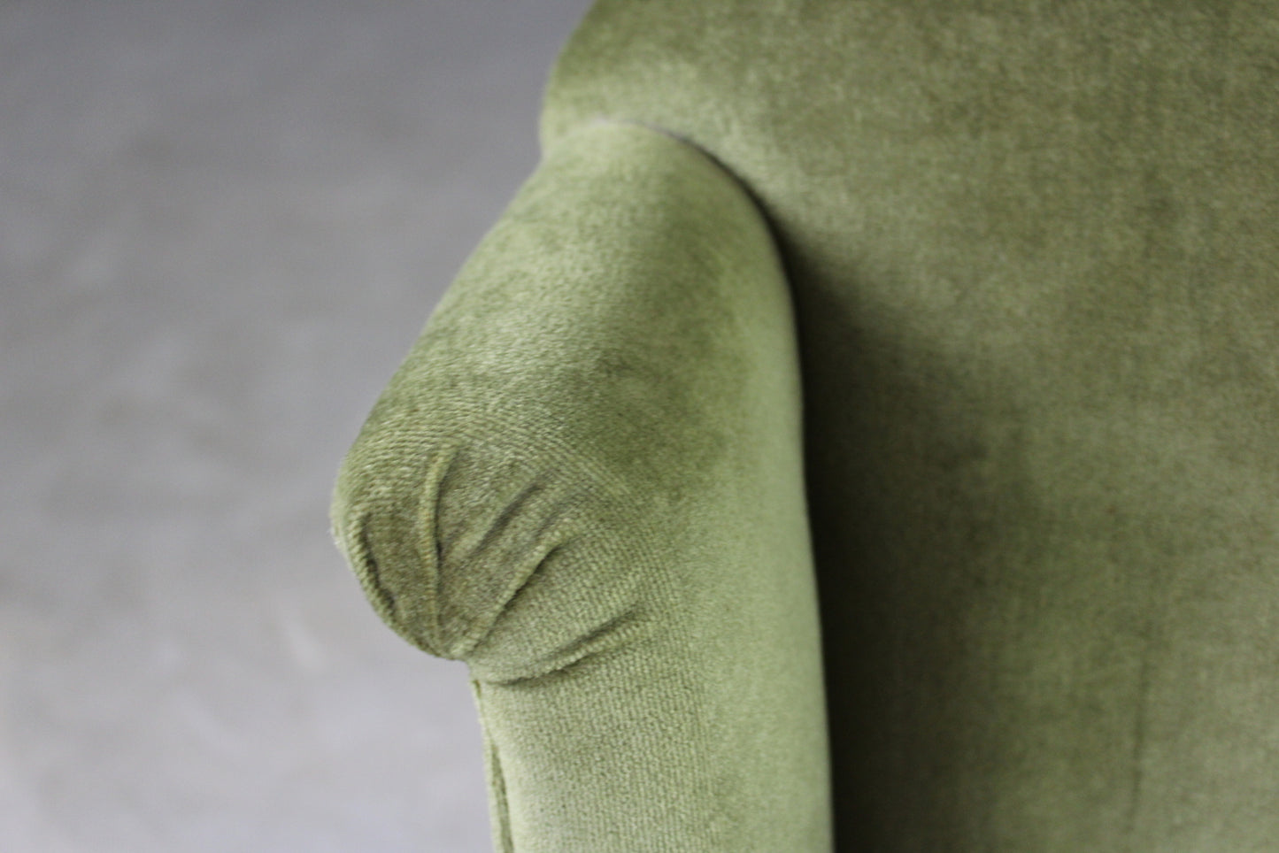 Edwardian Green Armchair - Kernow Furniture