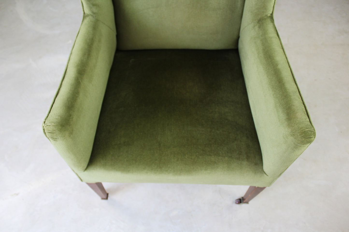 Edwardian Green Armchair - Kernow Furniture