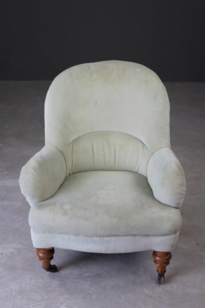 French Upholstered Armchair - Kernow Furniture