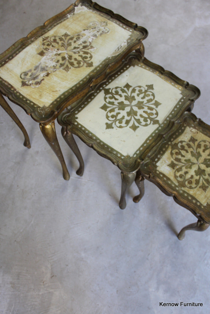 French Style Nest Tables - Kernow Furniture