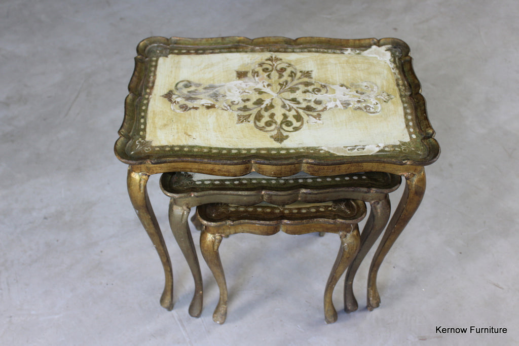 French Style Nest Tables - Kernow Furniture