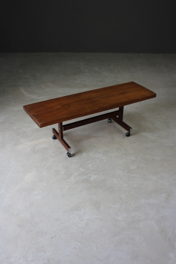 Retro Teak Coffee Table - Kernow Furniture