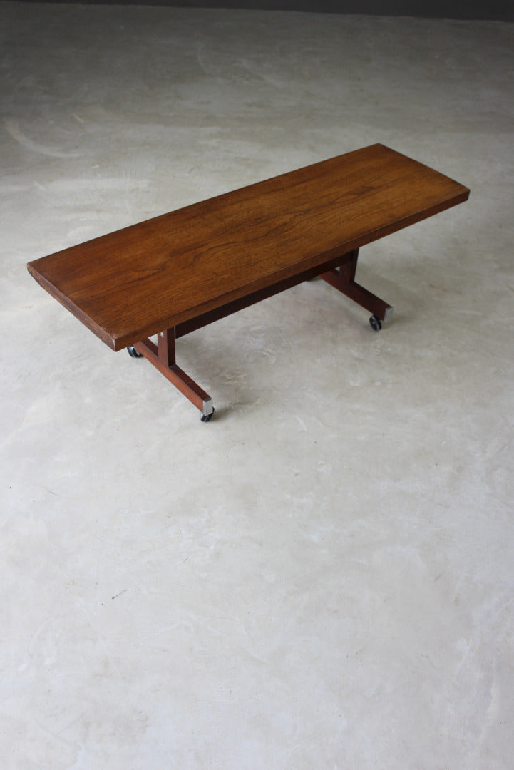 Retro Teak Coffee Table - Kernow Furniture