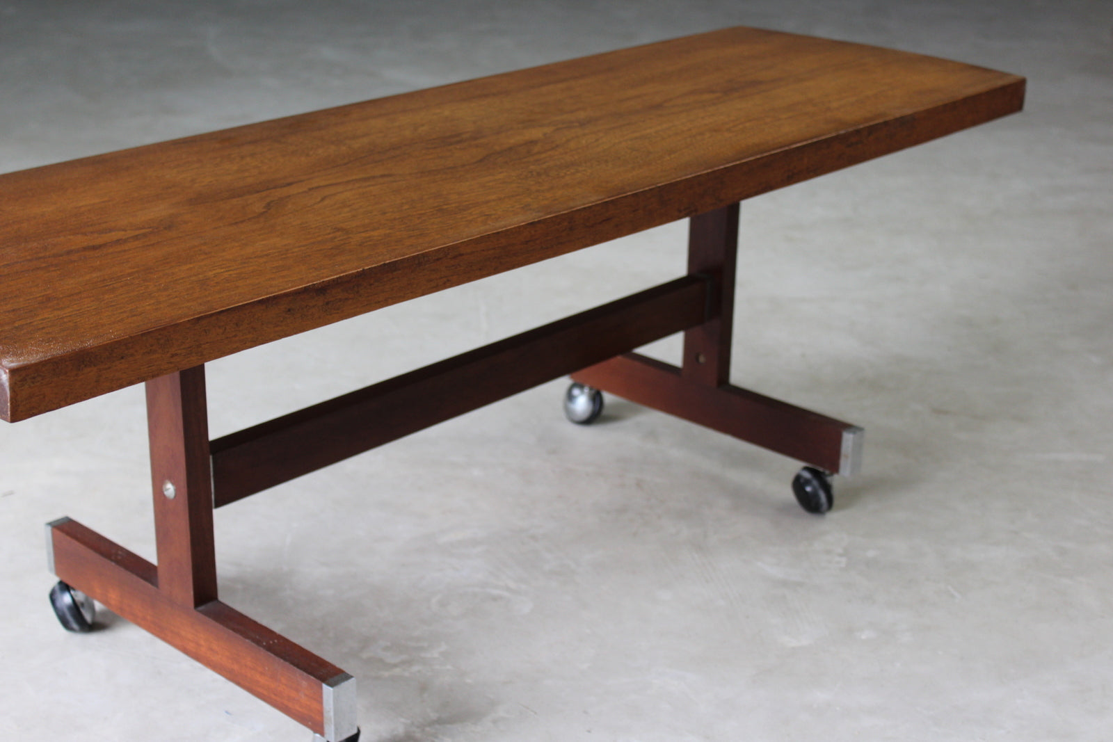 Retro Teak Coffee Table - Kernow Furniture