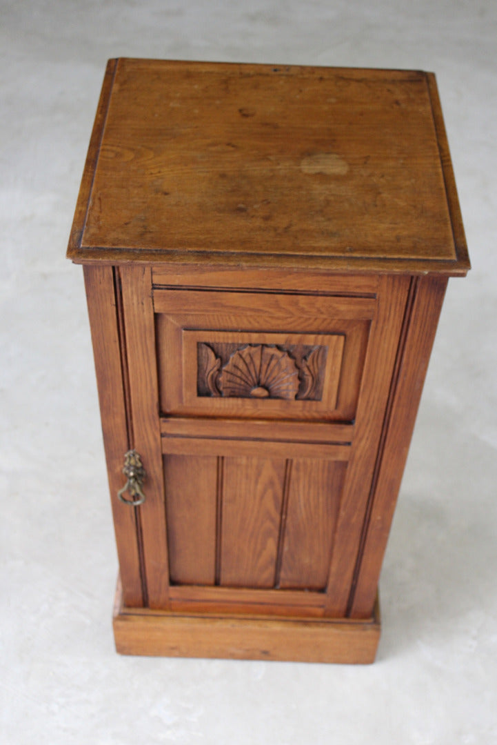 Small Elm Bedside Cabinet - Kernow Furniture