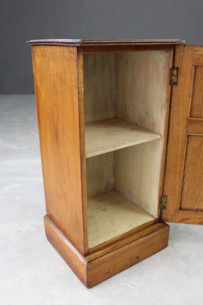 Small Elm Bedside Cabinet - Kernow Furniture