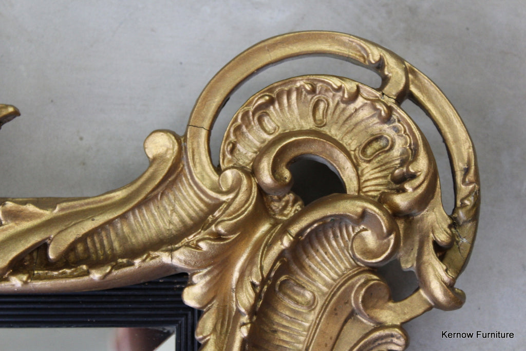 Ornate 19th Century Rococo Wall Mirror - Kernow Furniture