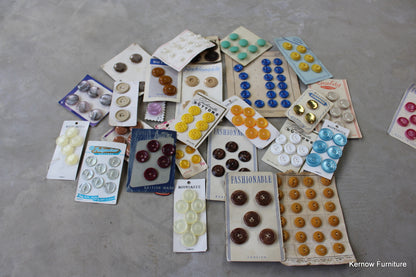 Collection of Vintage Buttons - Kernow Furniture