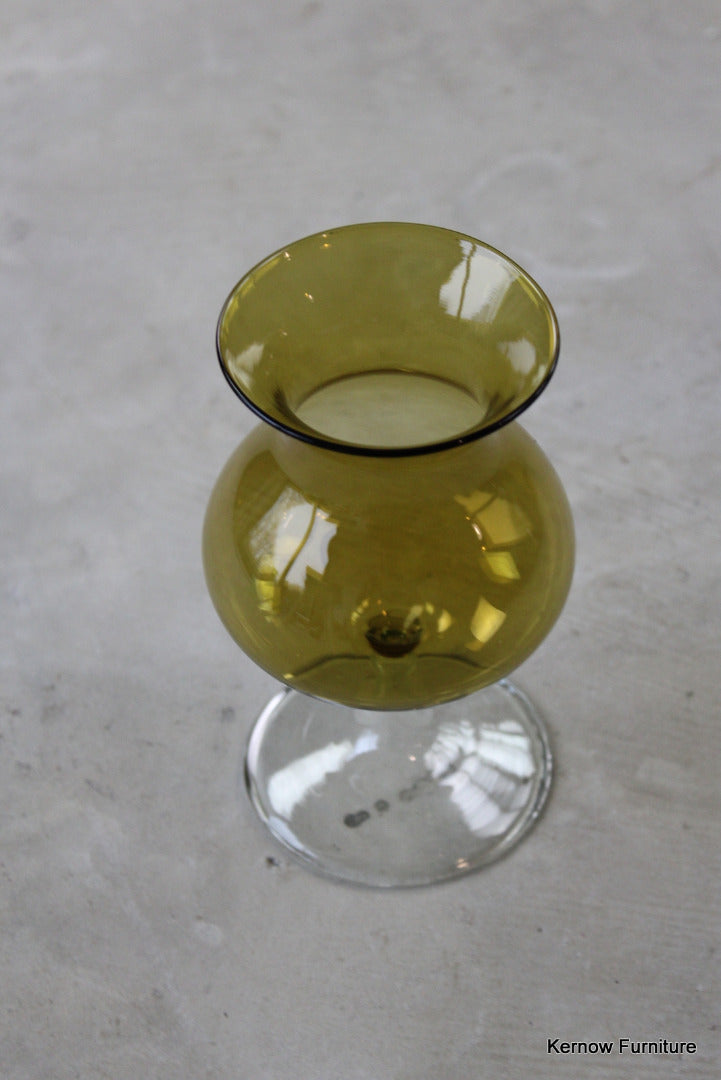 Small Balloon Glass Vase - Kernow Furniture