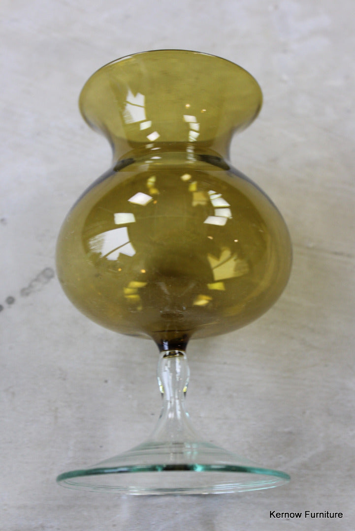 Small Balloon Glass Vase - Kernow Furniture