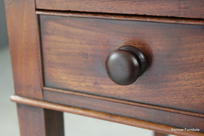 Antique Mahogany Side Table - Kernow Furniture