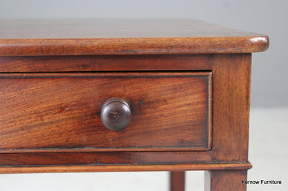 Antique Mahogany Side Table - Kernow Furniture