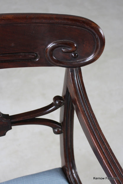 Regency Mahogany Carver Chair - Kernow Furniture