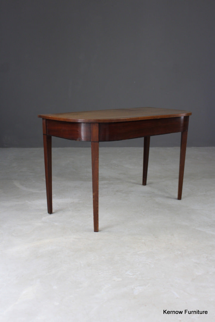 Antique Mahogany D End Table - Kernow Furniture