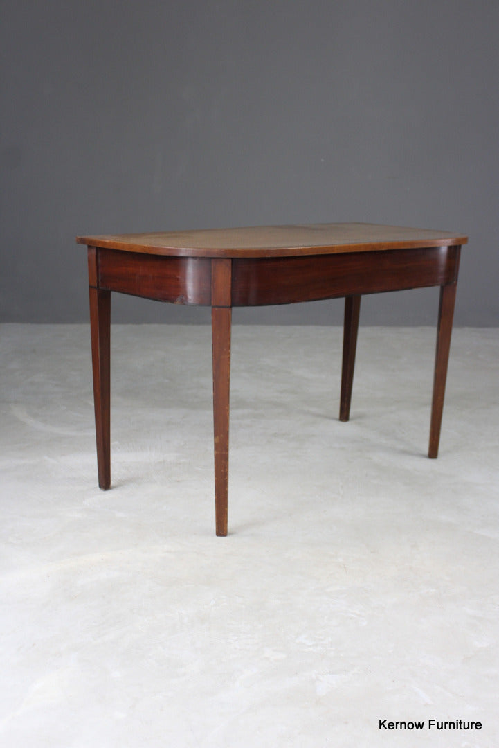 Antique Mahogany D End Table - Kernow Furniture