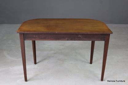 Antique Mahogany D End Table - Kernow Furniture