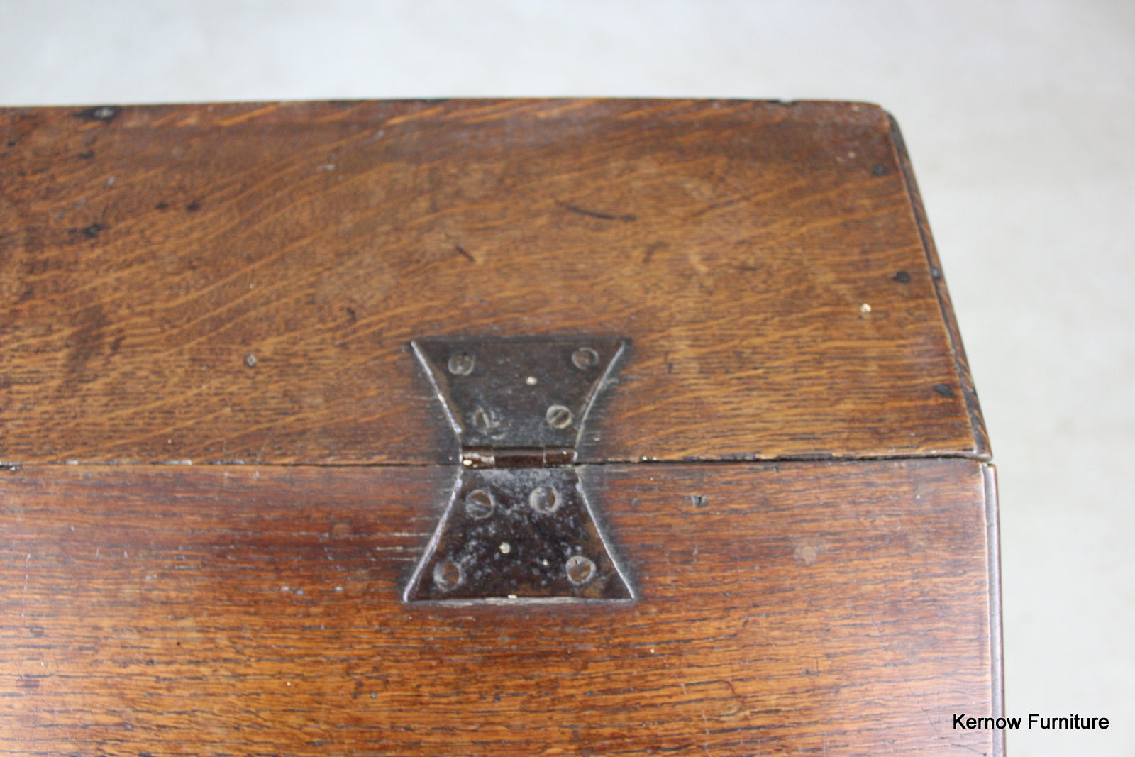 Antique Oak Bible Box & Base - Kernow Furniture