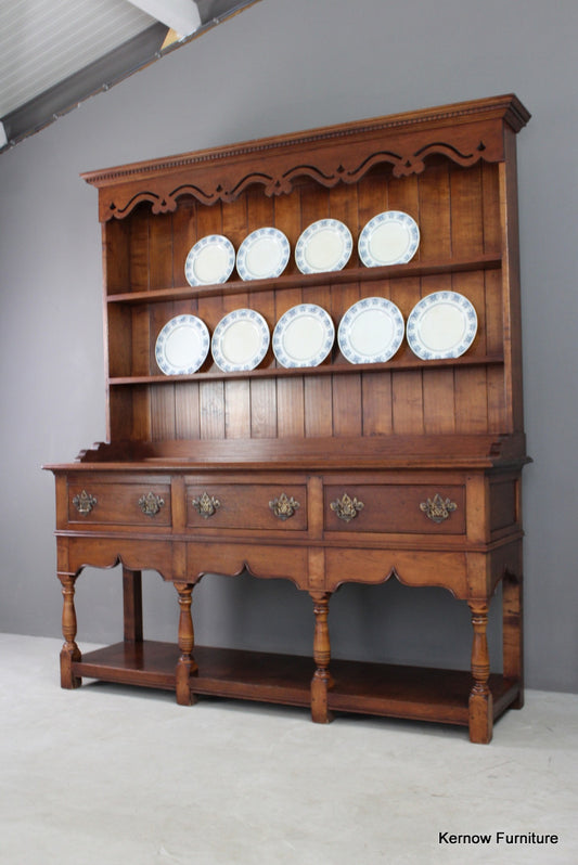 Georgian Style Cherry Wood Dresser - Kernow Furniture