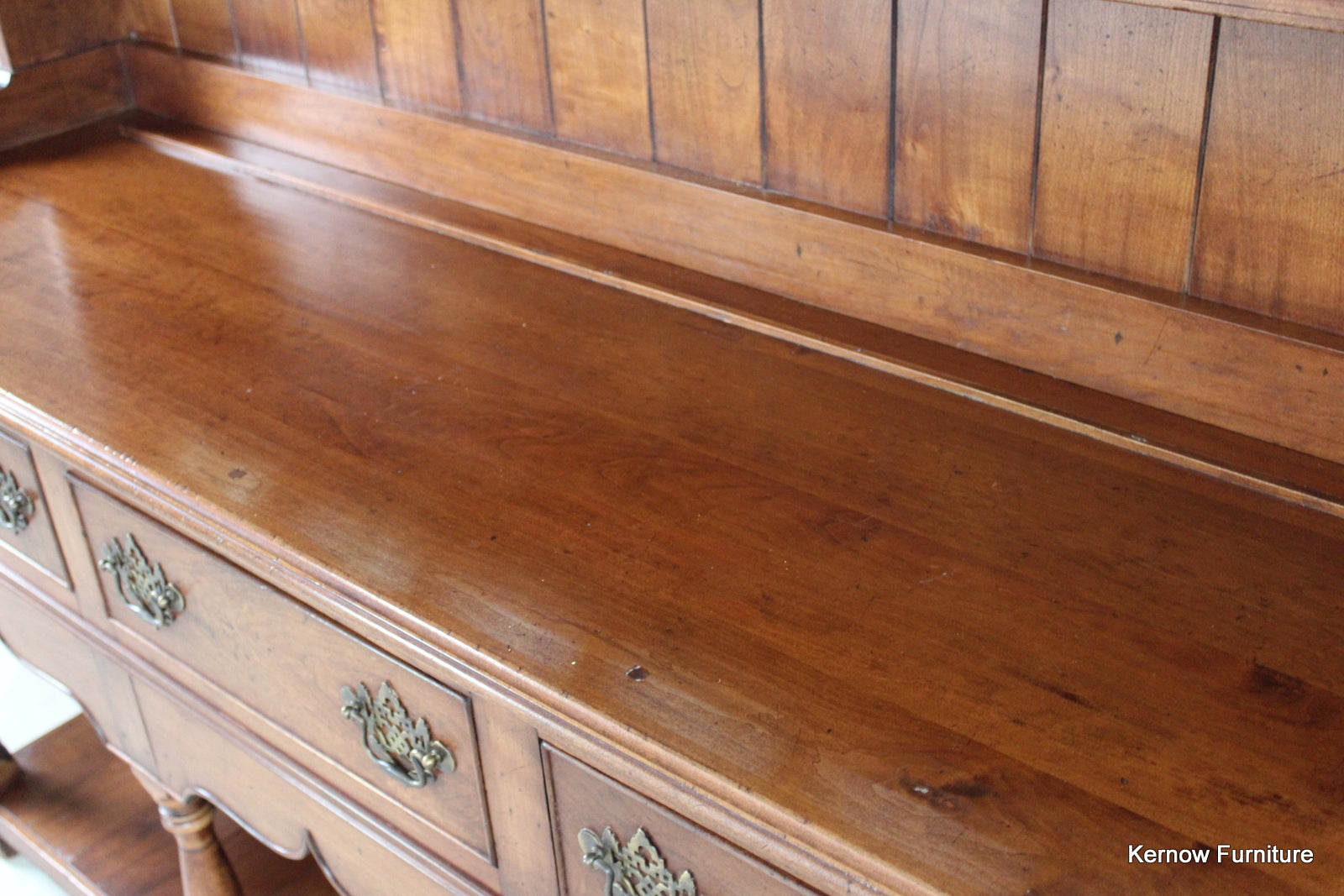 Georgian Style Cherry Wood Dresser Kernow Furniture