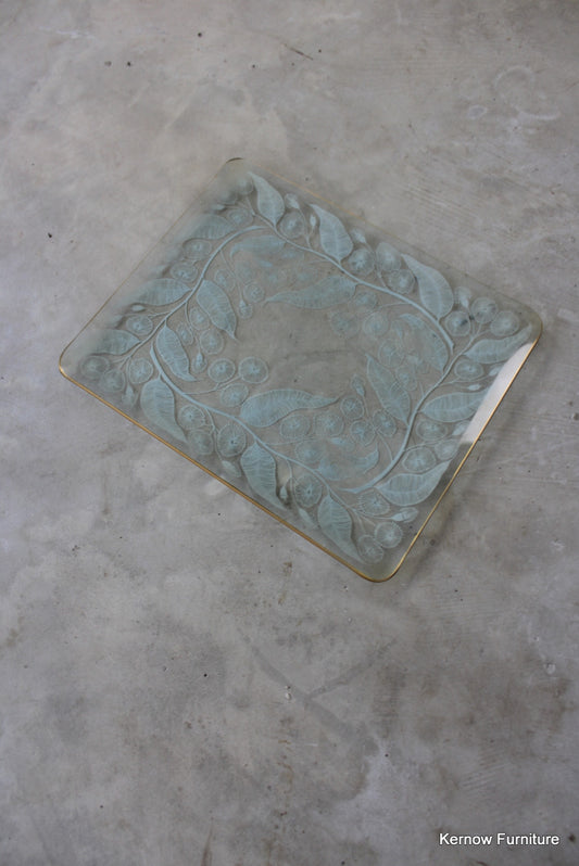 Chance Glass Calypto Plate - Kernow Furniture