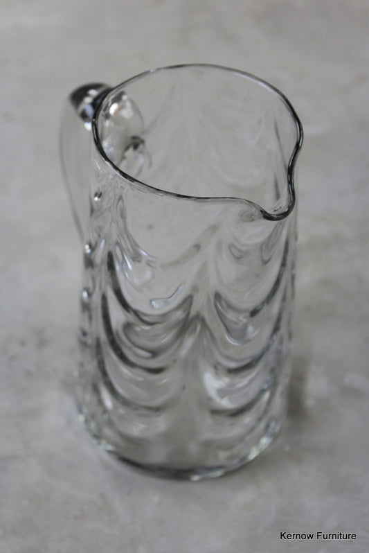 Antique Glass Water Jug - Kernow Furniture