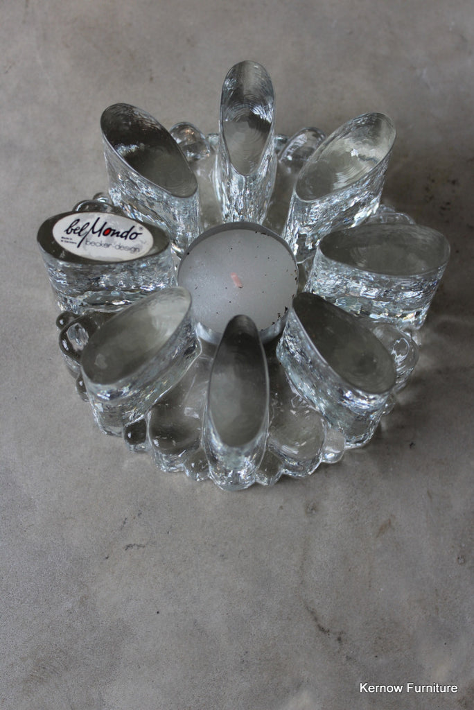 Bel Mondo Glass Tea Light Coffee Pot Warmer - Kernow Furniture