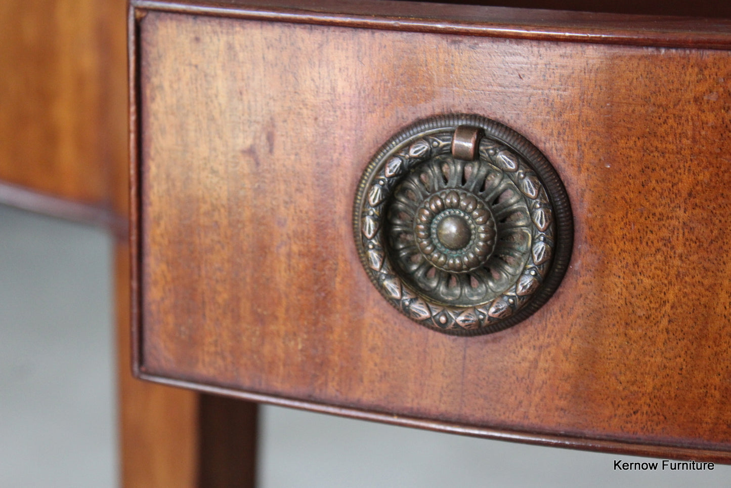 Edwardian Mahogany Two Tier Side Table - Kernow Furniture