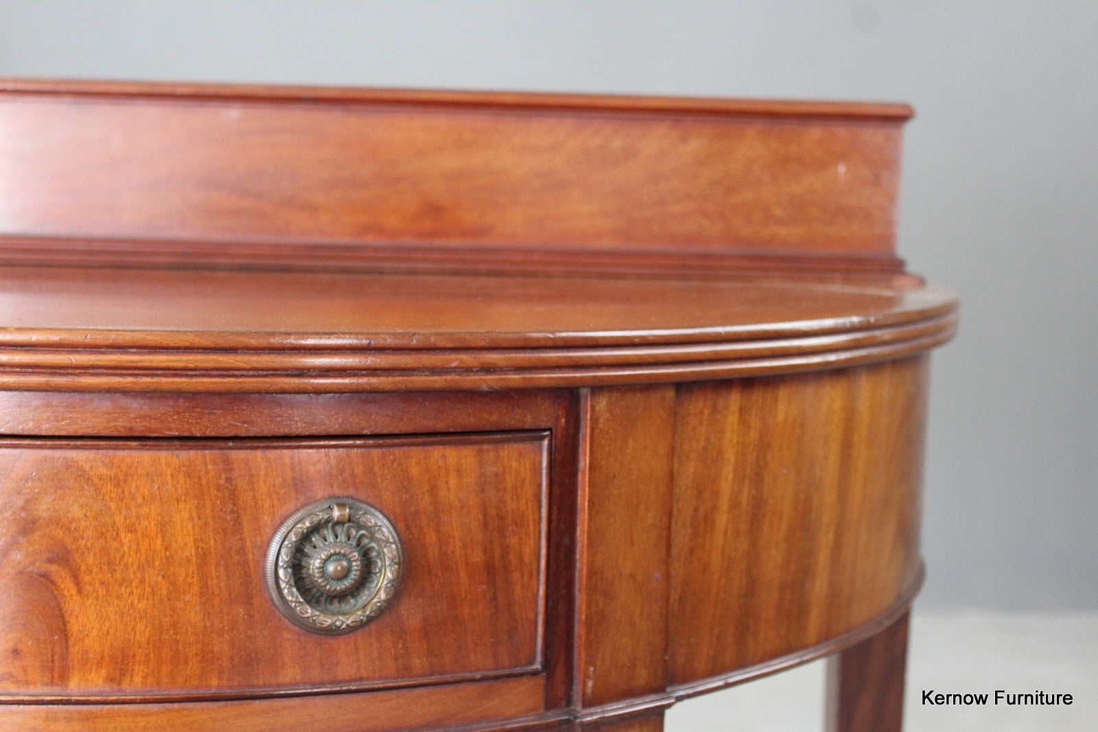 Edwardian Mahogany Two Tier Side Table - Kernow Furniture