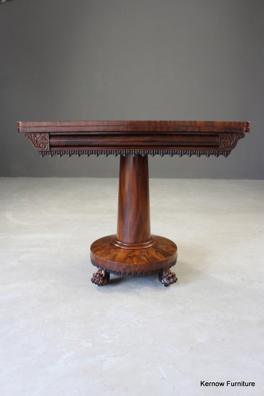 Victorian Mahogany Tea Table - Kernow Furniture
