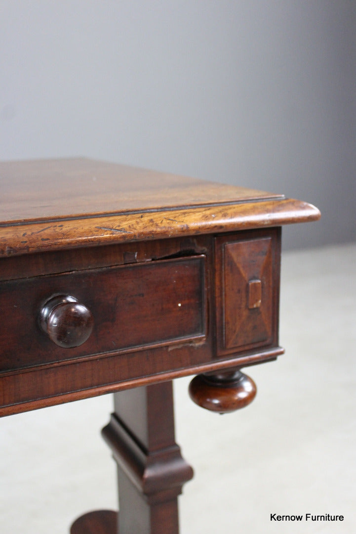 Victorian Mahogany Side Table - Kernow Furniture