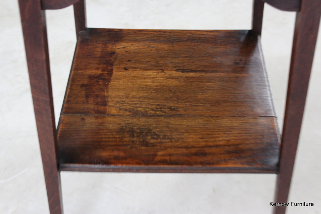 Arts & Crafts Oak Side Table - Kernow Furniture
