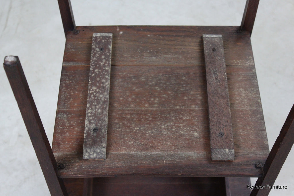 Arts & Crafts Oak Side Table - Kernow Furniture